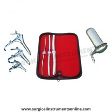 Hegar uterine dilator 3 pieces set,3-4, 7-8, 13-14, grave 3pcs, collin large